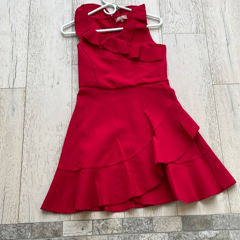 Cute red dress